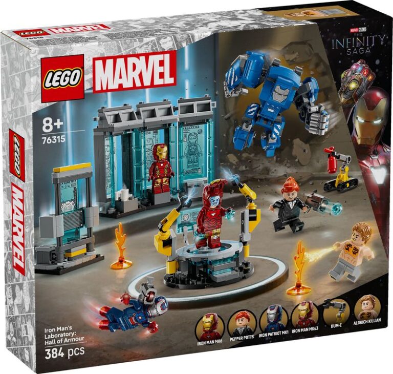 LEGO Super Heroes Iron Man's Laboratory: Hall Of Armor (76315)