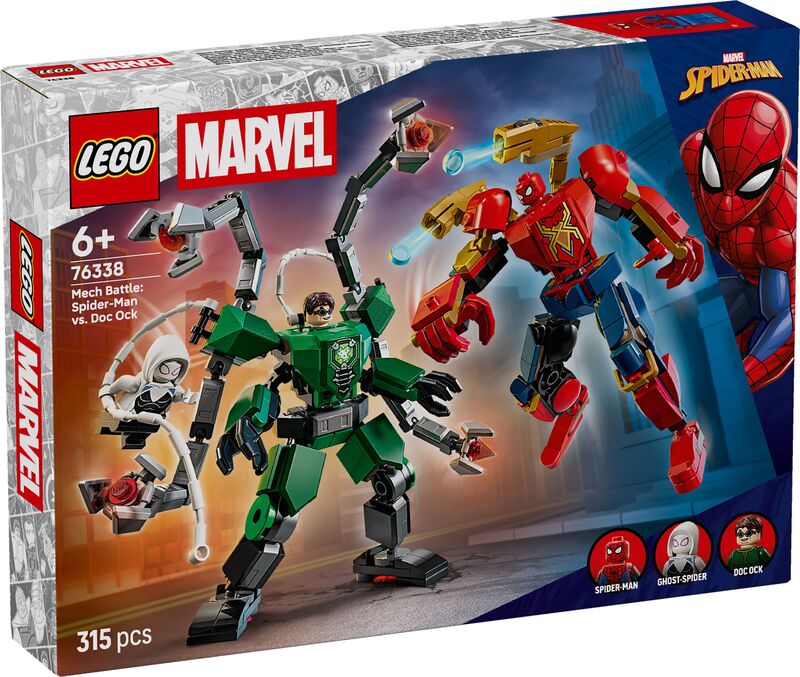 LEGO Super Heroes Mech Battle: Spider-Man vs. Doc Ock (76338)