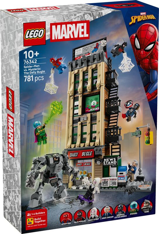 LEGO Super Heroes Spider-Man vs. Mysterio: The Dialy Bugle (76342)