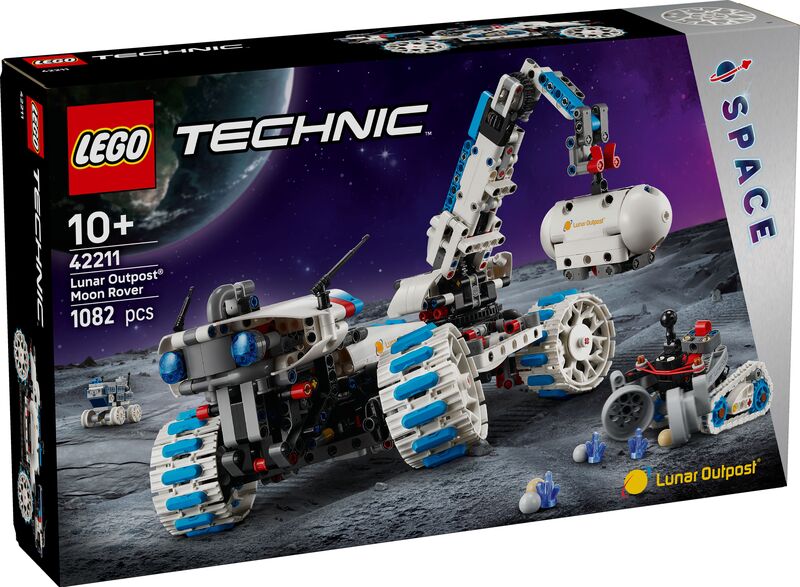LEGO Technic Lunar Outpost Moon Rover Space Vehicle (42211)