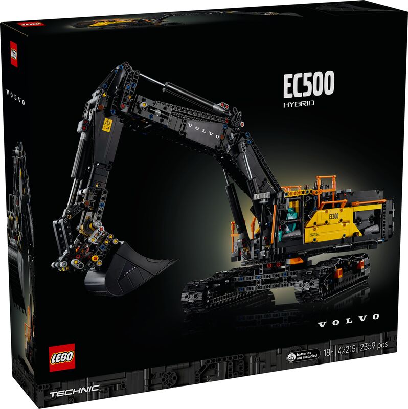 LEGO Technic Volvo EC500 Hybrid Excavator (42215)