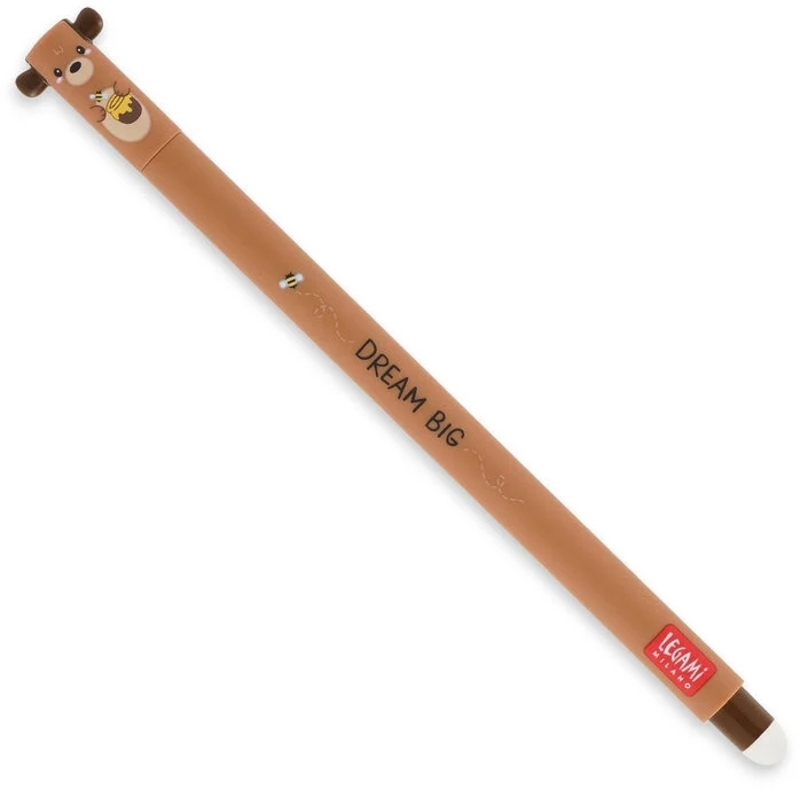 Legami Erasable Pen Teddy Bear-Red Ink (EP0024)