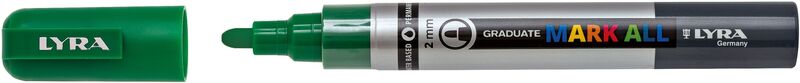 Lyra Μαρκαδόροι Graduate Mark All 2mm Sap Green (L6820067)