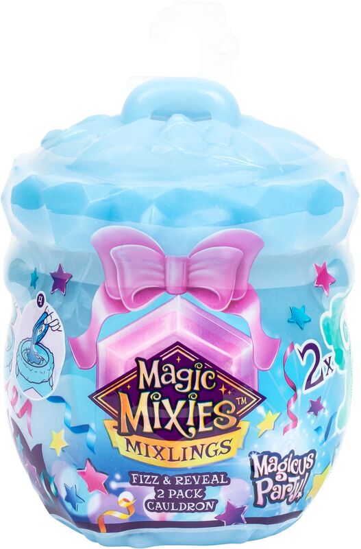 Magic Mixies Mixlings S4 Mini Μαγικό Καζάνι 2 Pack-3 Σχέδια-1Τμχ (MGX17000)