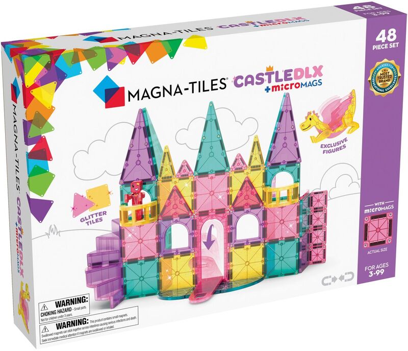 Magna-Tiles Castle DLX Set 48Τμχ (242048)