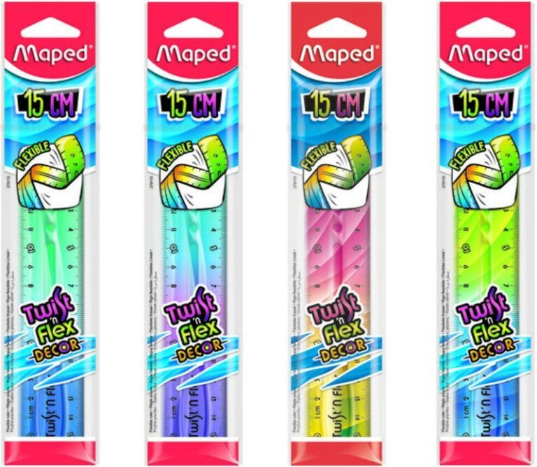 Maped Χάρακας Twist'N Flex Decor 15cm-1Τμχ (279115)