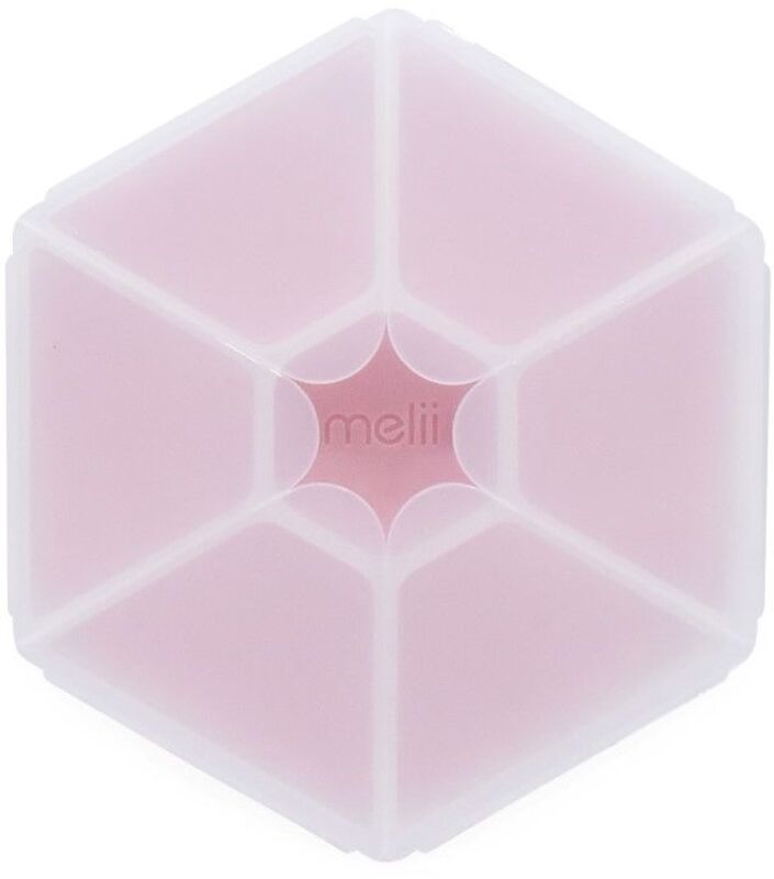 Melii Δοχείο Για Σνακ Hexagon Pink (MEL23700)