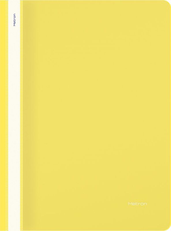 Metron Ντοσιέ Έλασμα Α4 Κίτρινο (58300.Y)