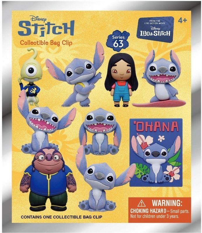 Monogram Disney-Lilo & Stitch Movie Φιγούρα Μπρελόκ Φακελάκι-1Τμχ (105019)