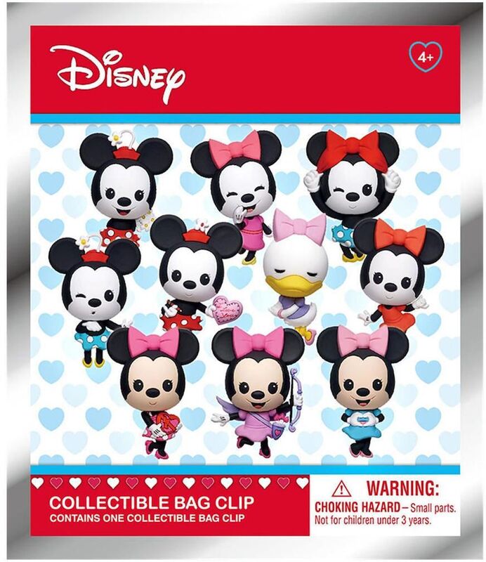 Monogram Disney-Minnie Φιγούρα Μπρελόκ Φακελάκι-12 Σχέδια-1Τμχ (103951)