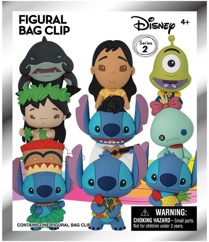 Monogram Disney-Stitch Φιγούρα Μπρελόκ Φακελάκι-1Τμχ (106657)
