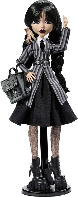 Monster High Wednesday-Wednesday School Outfit (HXJ04)