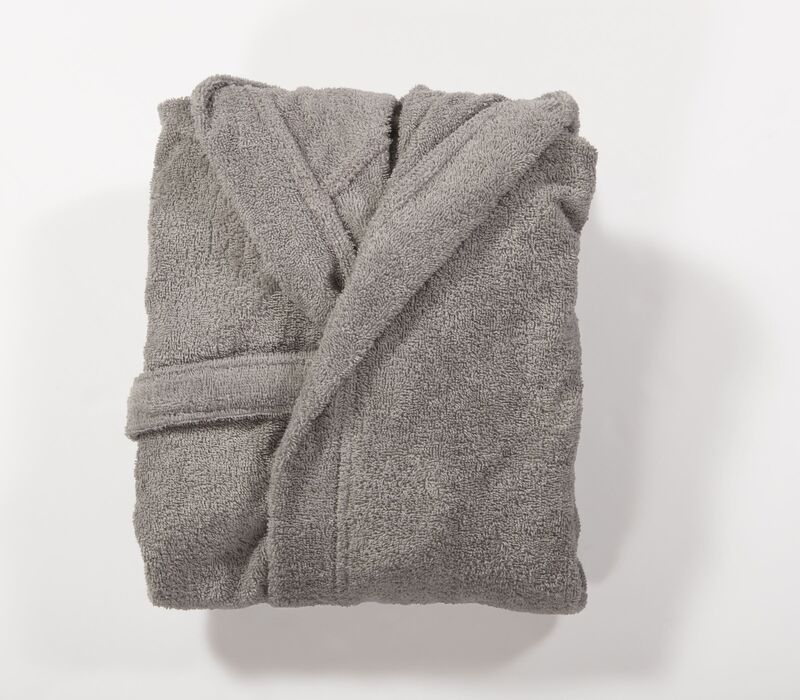 Nef Nef Μπουρνούζι Βαμβακερό Color Kids Light Grey No 10 (038493-L.GREY/10)