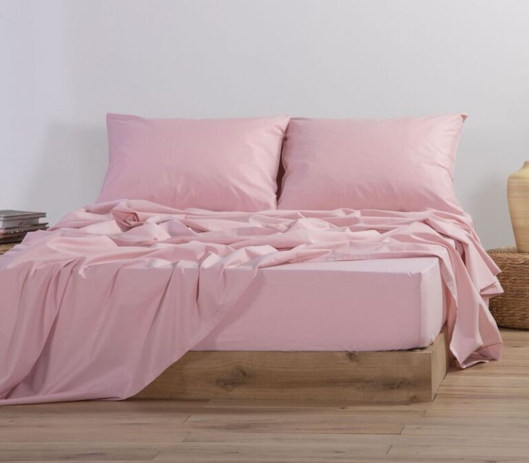 Nef Nef Σεντόνι Βαμβακερό Basic Μονό Με Λάστιχο Pink Χ25/26 (011710-1011-PINK)