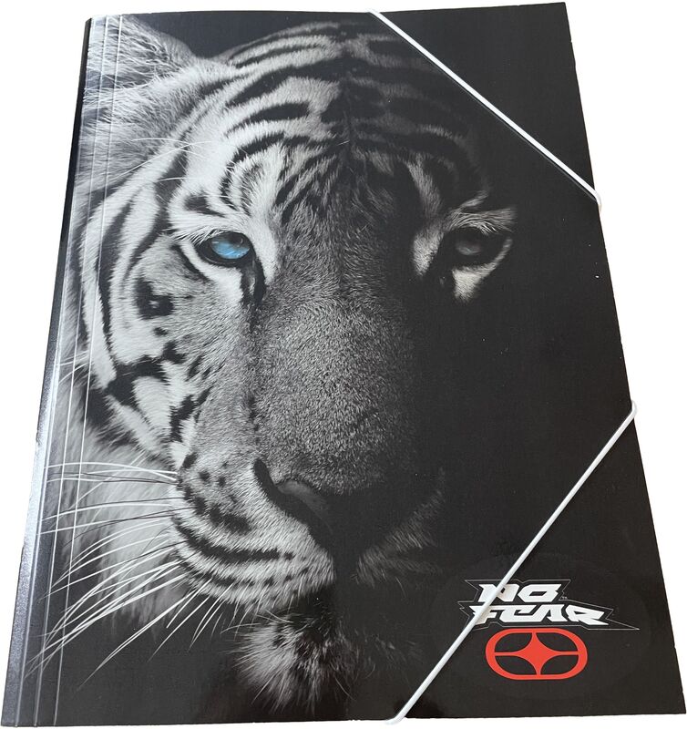 No Fear Dark Tiger Ντοσιέ Λάστιχο Α4 (348-25510)
