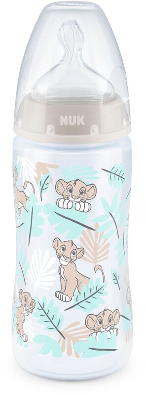 Nuk Μπιμπερό Πλαστικό First Choice Plus PP 300ml Disney Lion King Temperature Control (10741764)
