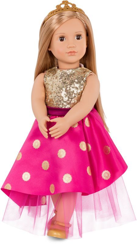 Our Generation Κούκλα Sarah With Festive Dress & Tiara (BD31290Z)