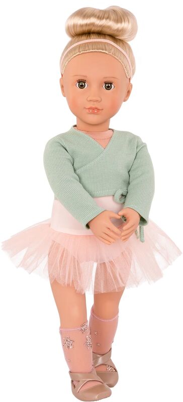 Our Generation Κούκλα Viola With Green Shrug (BD31255Z)