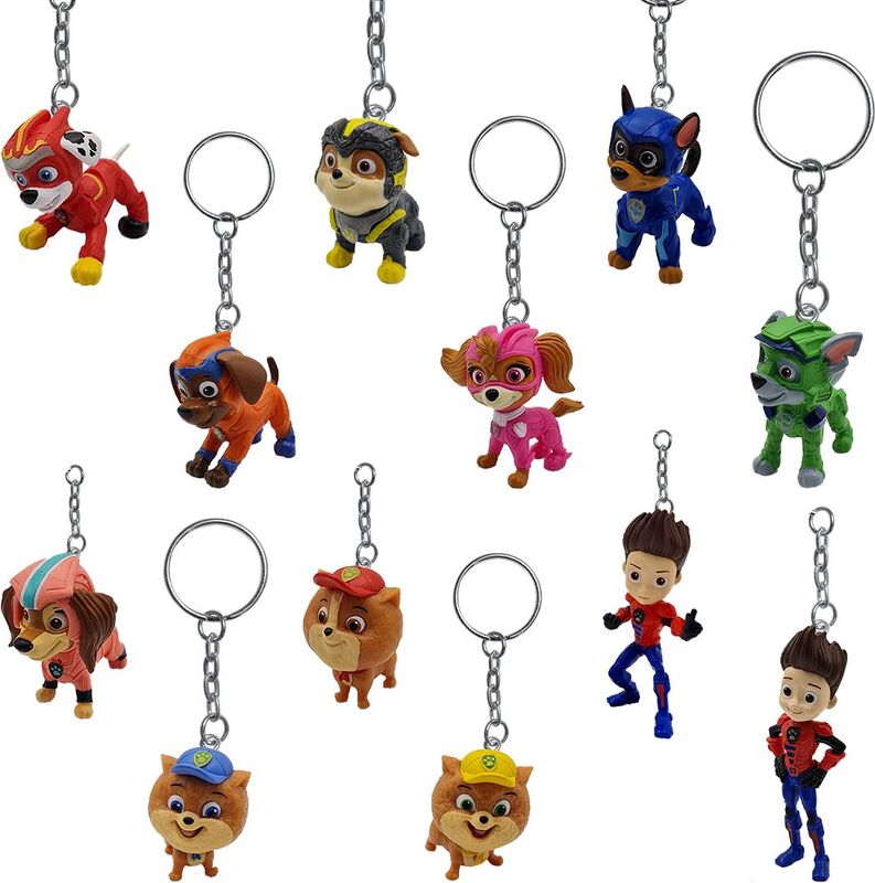 Paw Patrol S2 Φιγούρα Μπρελόκ Φακελάκι-12 Σχέδια-1Τμχ (PAWM8204)