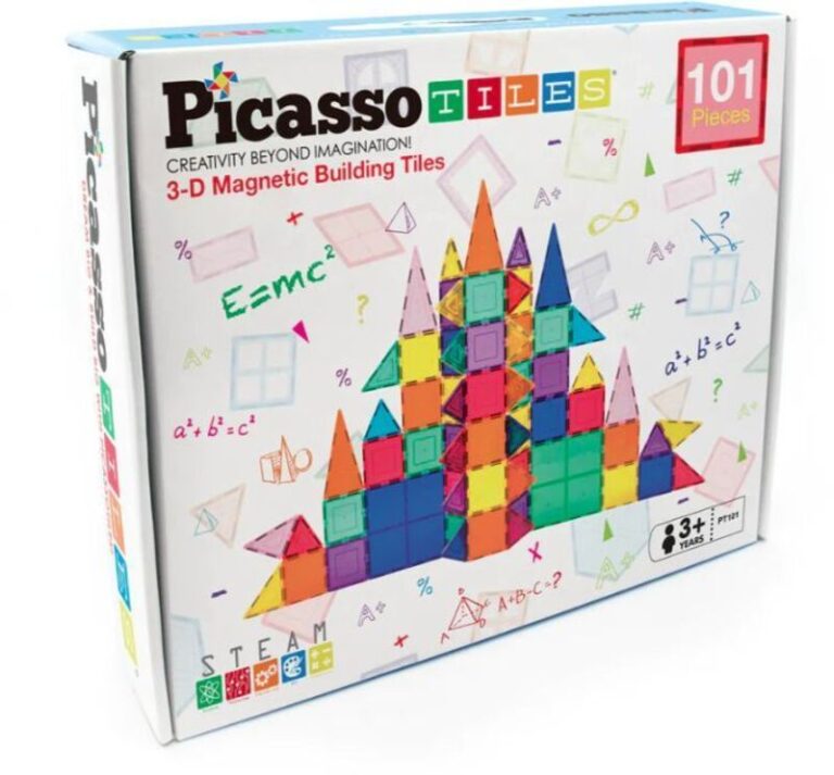 Picasso Tiles 3D Magnetic Building Tiles 101Τμχ (PT101)