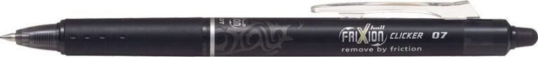 Pilot Στυλό Frixion Clicker 0.7 Μαύρο (BLRT-FR7B)