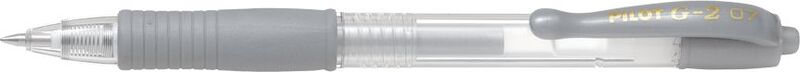 Pilot Στυλό G-2 0.7 Μεταλλικό Ασημί (BL-G2-7SI)