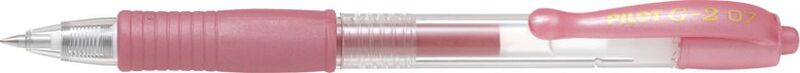 Pilot Στυλό G-2 0.7 Μεταλλικό Ροζ (BL-G2-7MP)
