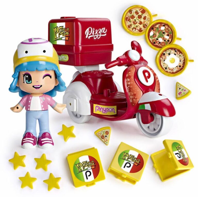 Pinypon Όχημα Με Φιγούρα Πίτσα Delivery (700014911)
