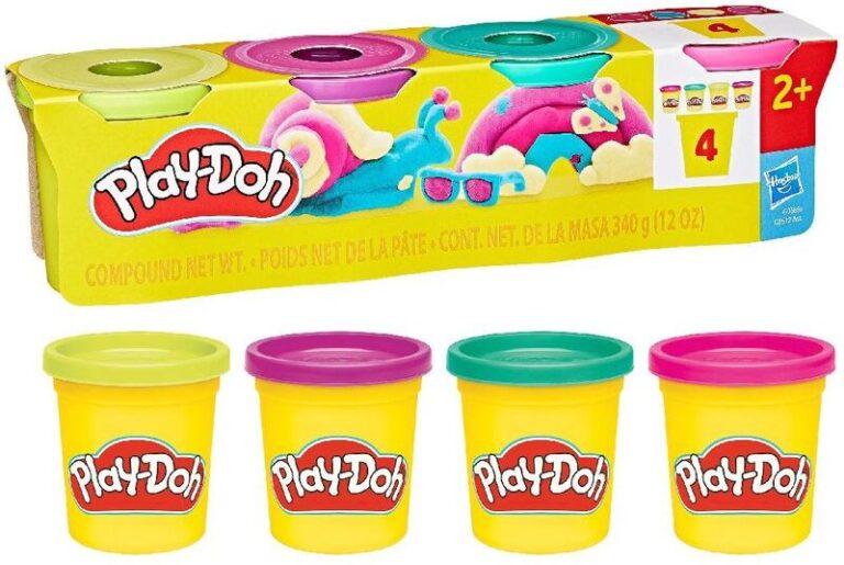 Playdoh Classic 4 Pack-2 Σχέδια (G0512)