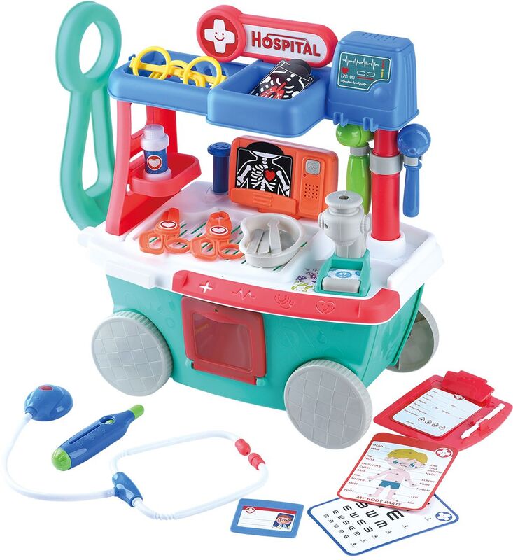 Playgo Σετ Γιατρού On Wheels B/O (2933)