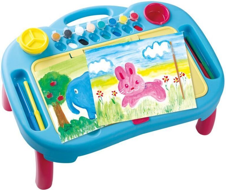 Playgo Τραπέζι Ζωγραφικής Draw & Carry Desk 19Τμχ (7361)