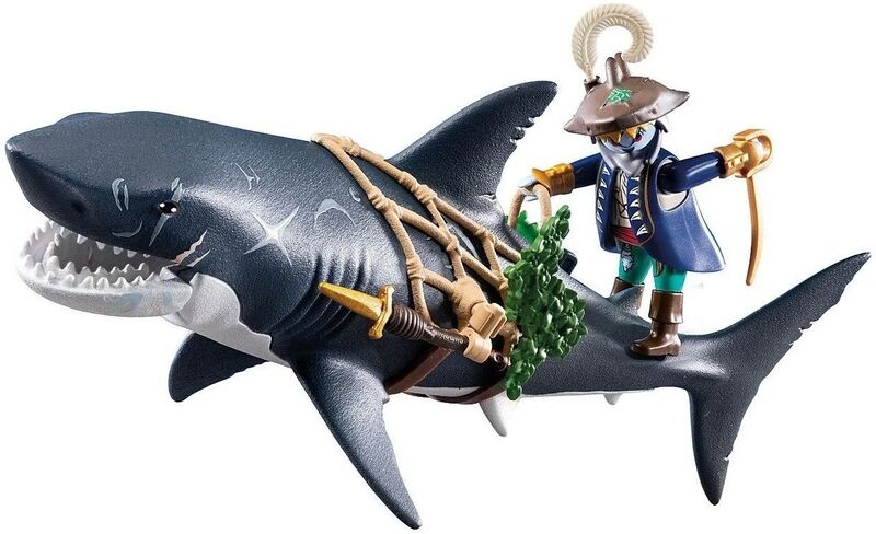 Playmobil Πειρατής Με Γιγαντιαίο Καρχαρία (71793)
