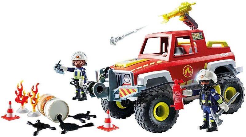 Playmobil Πυροσβεστικό Όχημα 4Χ4 (71824)