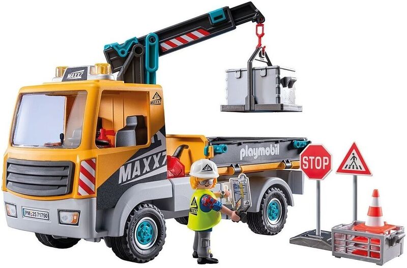 Playmobil Φορτηγό Με Γερανό (71750)