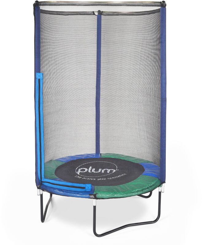 Plum Τραμπολίνο Με Δίχτυ Junior-Blue/Green (106201C82)
