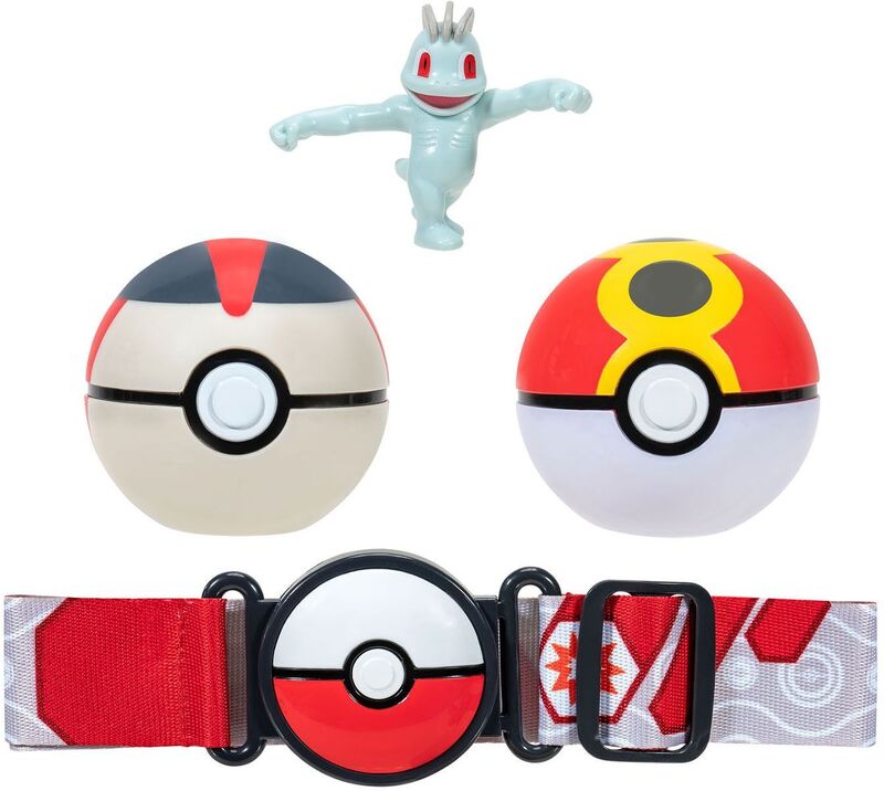 Pokemon Ζώνη Με 2 Clip'n Go W10-2 Σχέδια (JW095283-W10)