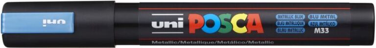 Posca Μαρκαδόρος Μεσαίο Μεταλλικό Μπλε (BL-PC-5M-ΜΕΤΑΛ-ΜΠΛΕ)