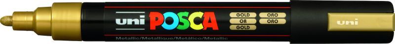 Posca Μαρκαδόρος Μεσαίο Χρυσό-1Τμχ (BL-6581)