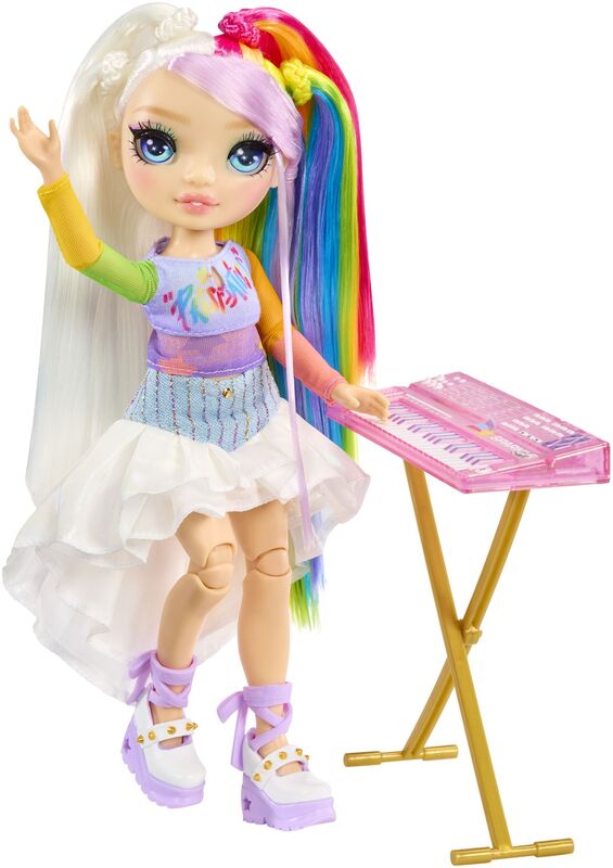 Rainbow High Junior High Rock Party Κούκλα-Amaya (565772EUC)