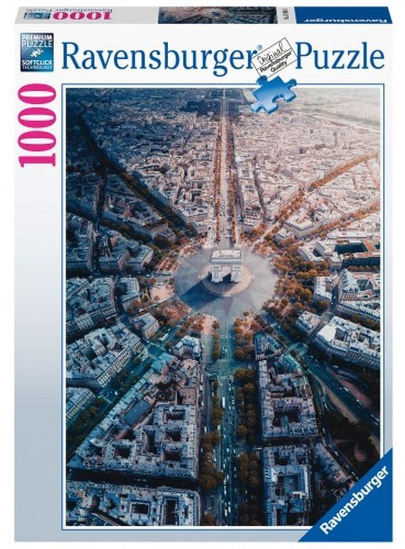Ravensburger Παζλ 1000 Παρίσι Από Ψηλά (15990)