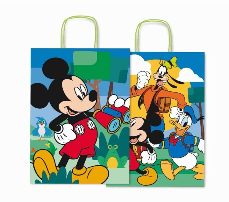 Sadoch Χάρτινη Τσάντα Mickey 26cm (WNA26678F)