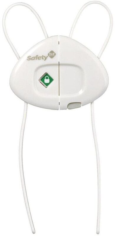 Safety 1st Εύκαμπτη Ασφάλεια Ντουλαπιών Λευκή (U01-39095-00)