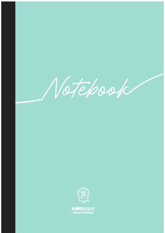 Salko Τετράδιο Notebook Λινόδετο 17X25 2 Θεμάτων-2 Σχέδια (5022)