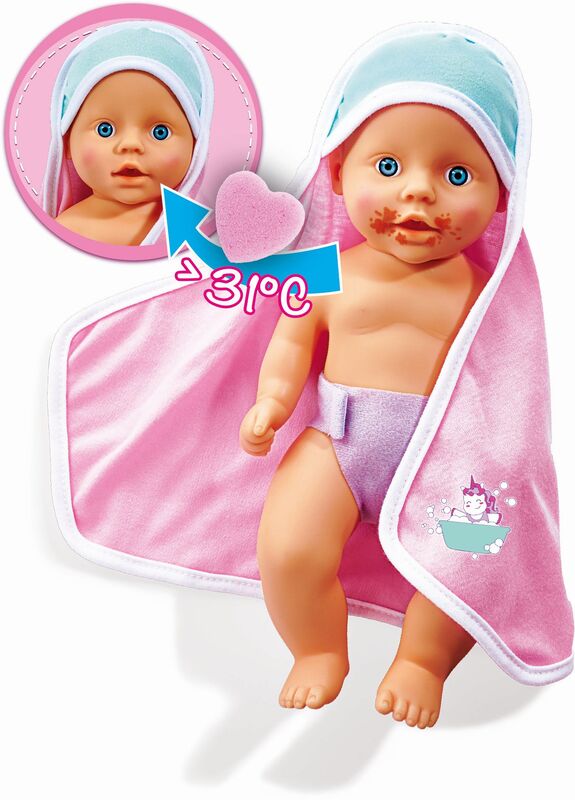 Simba New Born Baby Need To Bath Μωρό 30cm (105030006)
