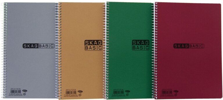 Skag Τετράδιο Basic Σπιράλ A4 2 Θεμάτων 80gr. - 1Τμχ (276108)
