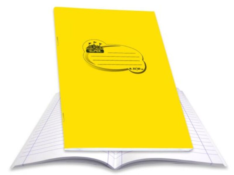 Skag Τετράδιο Κίτρινο P.P 50 Φύλλων (222310)