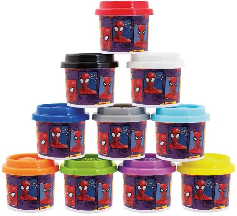 Spiderman 10 Βαζάκια Πλαστελίνης Σε Σακουλάκι (1045-03599)