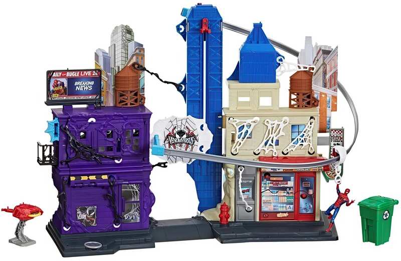 Spiderman 4"Venom VS Web City Showdown (G0737)