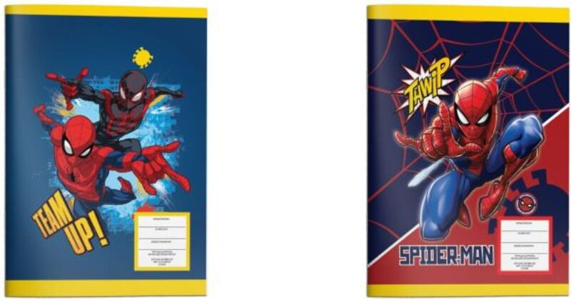 Spiderman Τετράδιο Καρφίτσα 17x24 40 Φύλλων-2 Σχέδια-1Τμχ (000508553)
