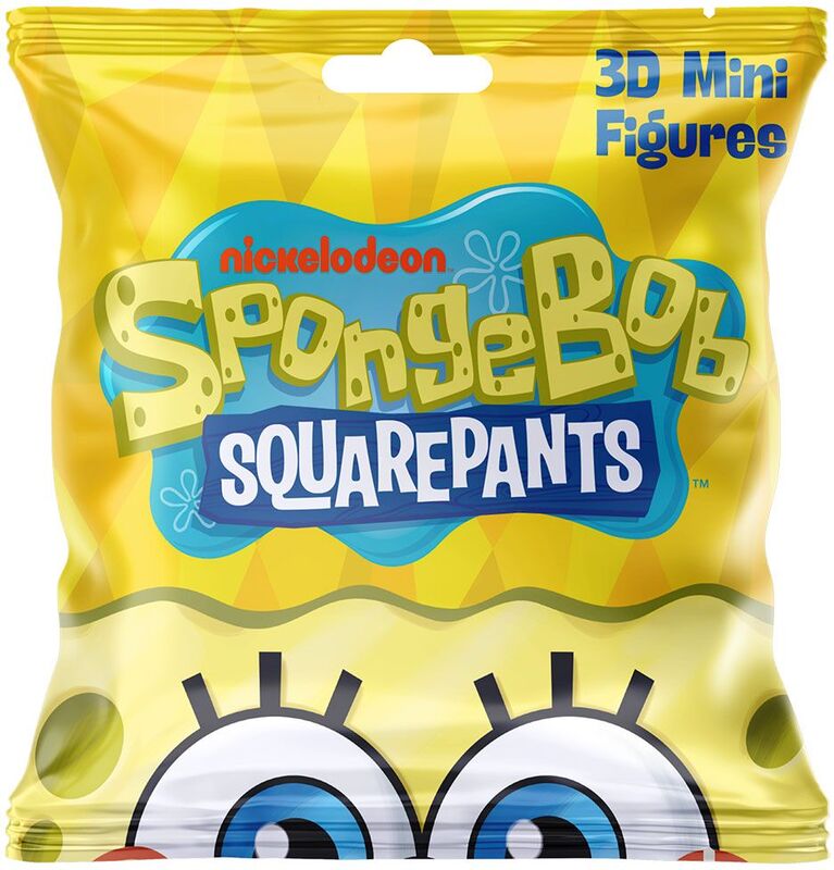 Sponge Bob Movie Φιγούρα Φακελάκι-15 Σχέδια-1Τμχ (0607)